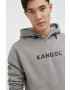 Kangol Bluza unisex siva barva s kapuco - Pepit.si