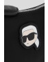 Karl Lagerfeld Torbica črna barva - Pepit.si