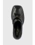 Kurt Geiger London Usnjeni salonarji Stomp Heeled Loafer - Pepit.si