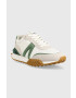 Lacoste Superge L-Spin Deluxe Leather Trainers siva barva 45SMA0123 - Pepit.si