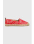 Lauren Ralph Lauren Espadrile 802891444001 rdeča barva 802891444001 - Pepit.si