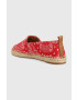 Lauren Ralph Lauren Espadrile 802891444001 rdeča barva 802891444001 - Pepit.si