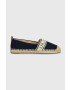 Lauren Ralph Lauren Espadrile Caylee III mornarsko modra barva - Pepit.si