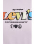 Levi's Bombažen t-shirt roza barva - Pepit.si