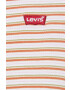 Levi's Bombažen t-shirt roza barva - Pepit.si