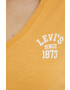 Levi's Bombažna kratka majica bela barva - Pepit.si