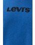 Levi's Bombažna mikica moška modra barva - Pepit.si