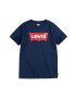 Levi's Otroški t-shirt mornarsko modra barva - Pepit.si