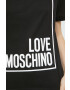 Love Moschino Bombažna kratka majica - Pepit.si