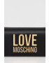 Love Moschino Denarnica ženski črna barva - Pepit.si