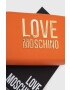 Love Moschino Torbica oranžna barva - Pepit.si