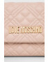 Love Moschino Torbica roza barva - Pepit.si