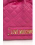 Love Moschino Torbica roza barva - Pepit.si