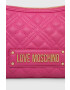 Love Moschino Torbica roza barva - Pepit.si