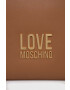 Love Moschino Torbica rjava barva - Pepit.si