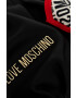 Love Moschino Torbica črna barva - Pepit.si