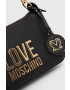 Love Moschino Torbica črna barva - Pepit.si