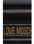 Love Moschino Torbica črna barva - Pepit.si