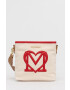 Love Moschino Torbica rjava barva - Pepit.si