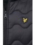 Lyle & Scott Brezrokavnik moški črna barva - Pepit.si