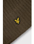 Lyle & Scott Kapa zelena barva - Pepit.si