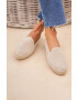 Manebi Espadrile Flat Espadrilles bež barva O 7.1 N0 - Pepit.si