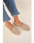 Manebi Espadrile iz semiša Double Sole Espadrilles rjava barva W 1.9 D0 - Pepit.si