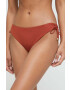 Max Mara Beachwear Spodnji del kopalk Max Mara rjava barva - Pepit.si