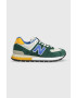 New Balance Superge Ml574dvg zelena barva - Pepit.si