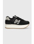 New Balance Superge WL574ZDA črna barva - Pepit.si