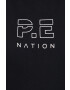 P.E Nation Bombažen t-shirt črna barva - Pepit.si