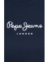 Pepe Jeans Bombažna kratka majica mornarsko modra barva - Pepit.si