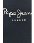 Pepe Jeans Top New Virginia ženski mornarsko modra barva - Pepit.si