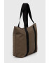 Rains Torba 12250 Tote Bag Rush rjava barva - Pepit.si