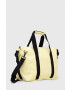 Rains Torba 13190 Weekend Bag Small rumena barva - Pepit.si