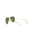 Ray-Ban Otroška sončna očala Junior Aviator zelena barva 0RJ9506S-Polarized - Pepit.si