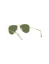 Ray-Ban Otroška sončna očala Junior Aviator zelena barva 0RJ9506S-Polarized - Pepit.si