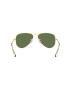 Ray-Ban Otroška sončna očala Junior Aviator zelena barva 0RJ9506S-Polarized - Pepit.si