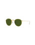 Ray-Ban Otroška sončna očala Round Kids zelena barva 0RJ9547S-Polarized - Pepit.si