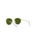 Ray-Ban Otroška sončna očala Round Kids zelena barva 0RJ9547S-Polarized - Pepit.si