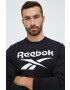 Reebok Bluza ženska črna barva - Pepit.si