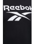 Reebok Bluza ženska črna barva - Pepit.si