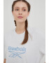 Reebok Classic Bombažen t-shirt siva barva - Pepit.si