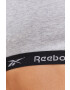 Reebok Športni modrček bela barva - Pepit.si