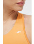 Reebok Športni modrček Running Essentials oranžna barva - Pepit.si