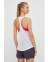 Reebok Top za vadbo Workout Ready bela barva - Pepit.si