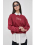 Roxy Bluza ženska bordo barva - Pepit.si