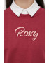 Roxy Bluza ženska bordo barva - Pepit.si