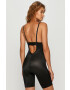 Spanx body za oblikovanje postave Syf Plunge Low-Back Mid-Thigh - Pepit.si