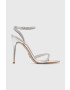 Steve Madden Sandali Bryanna srebrna barva SM11002613 - Pepit.si